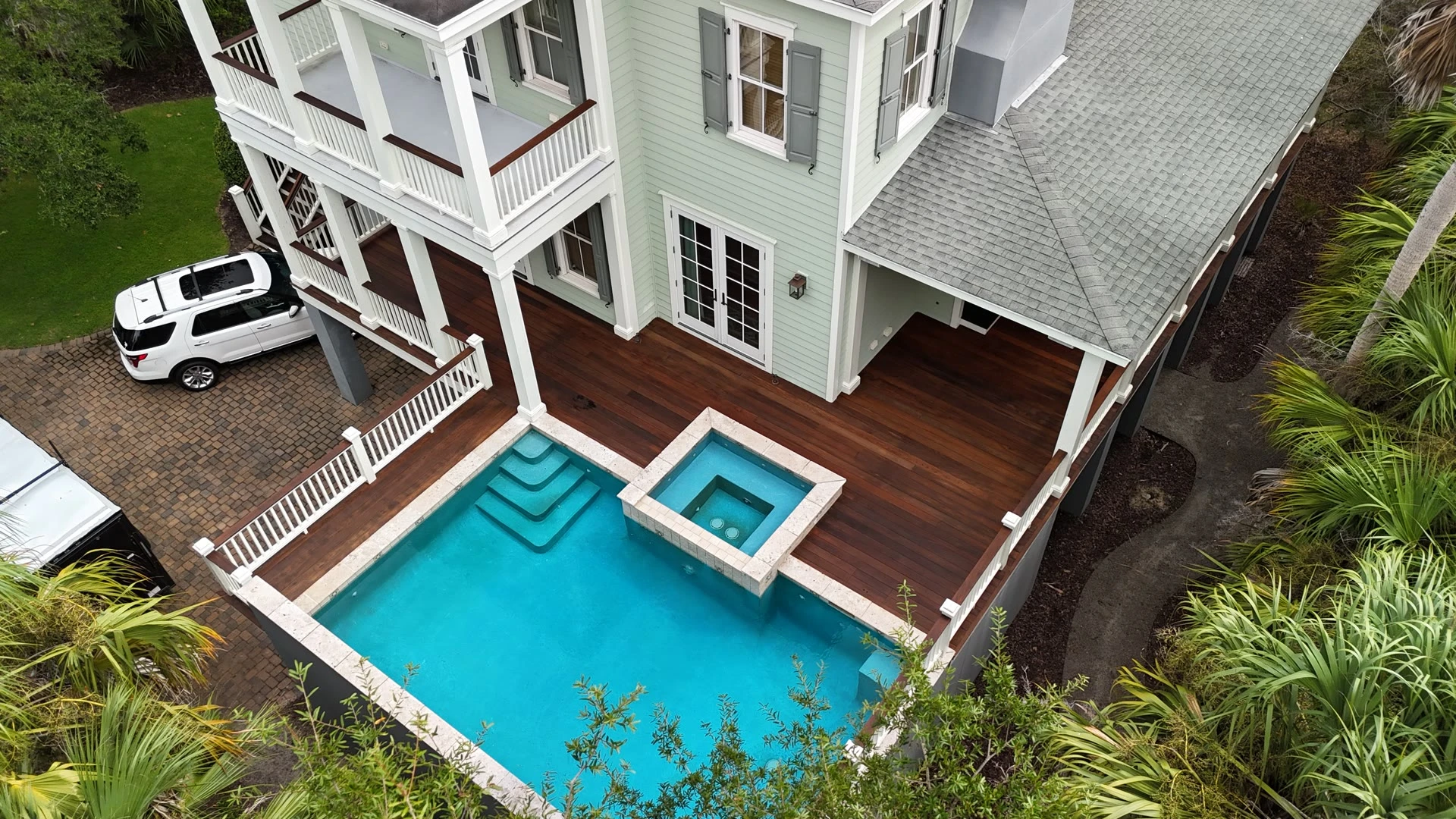 Charleston Deck Restoration — Close-up detail